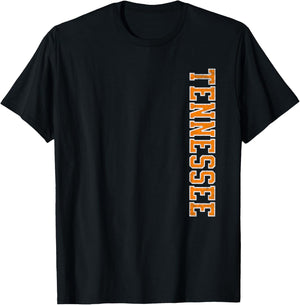 Retro Tennessee TN Orange Vintage Design Classic T-Shirt - T-Shirt | Black