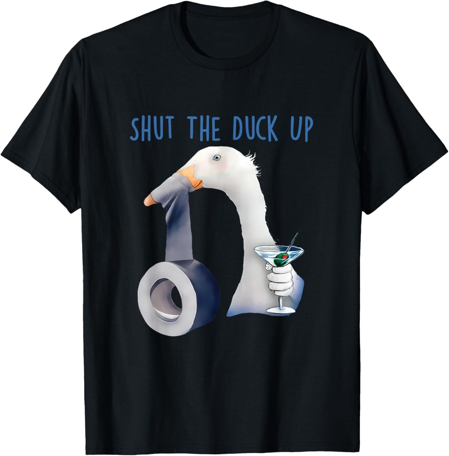 Shut The Duck Up Apparel T-Shirt - T-Shirt | Black