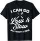 Low Slow All Night Long Bbq Grilling Smoking Meat Smoker T-Shirt - T-Shirt | Black