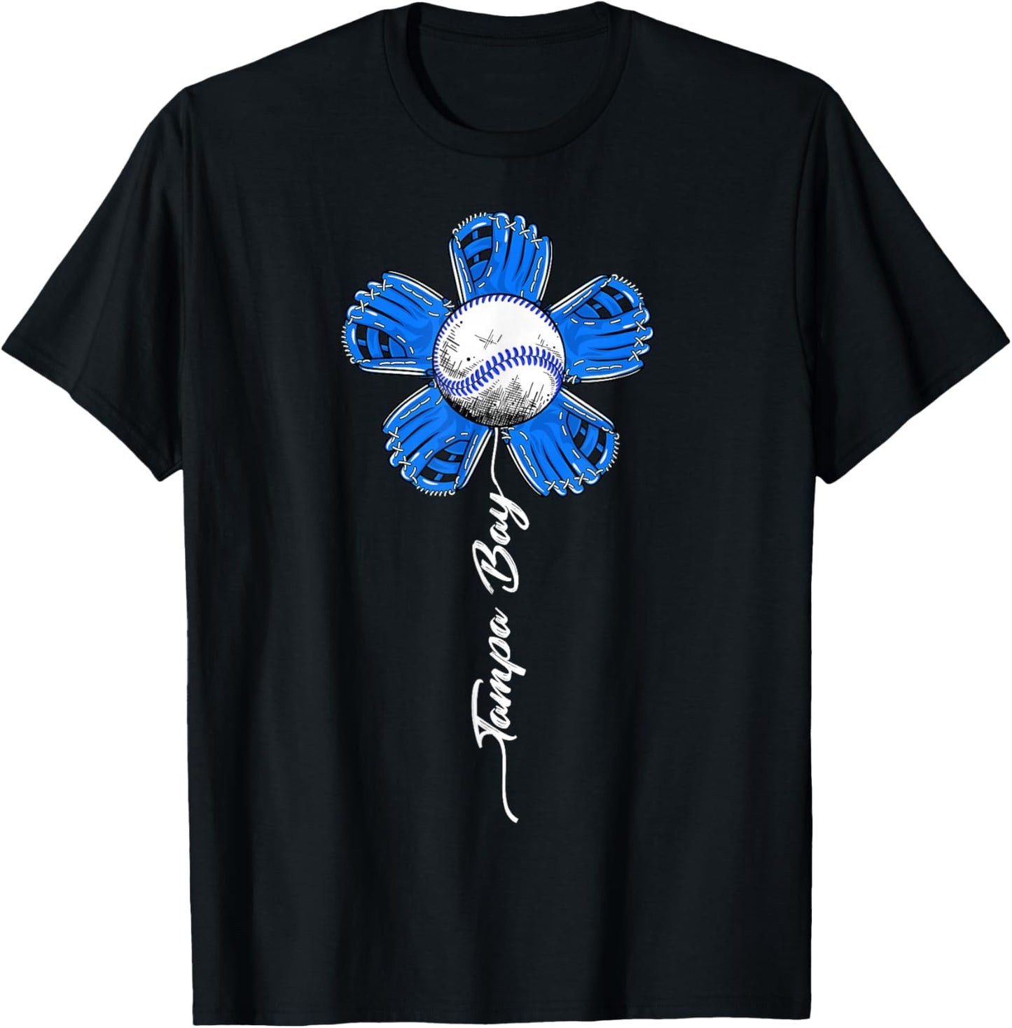 Souvenir Colorful Flower - I Love This Cities T-Shirt - T-Shirt | Black