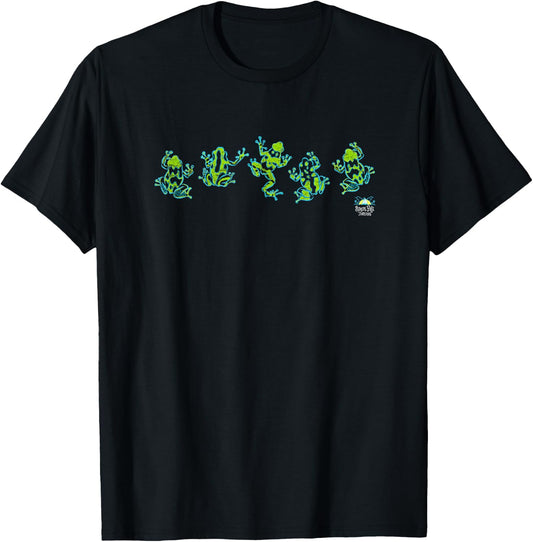 Dart Frogs Vintage T-Shirt - T-Shirt | Black