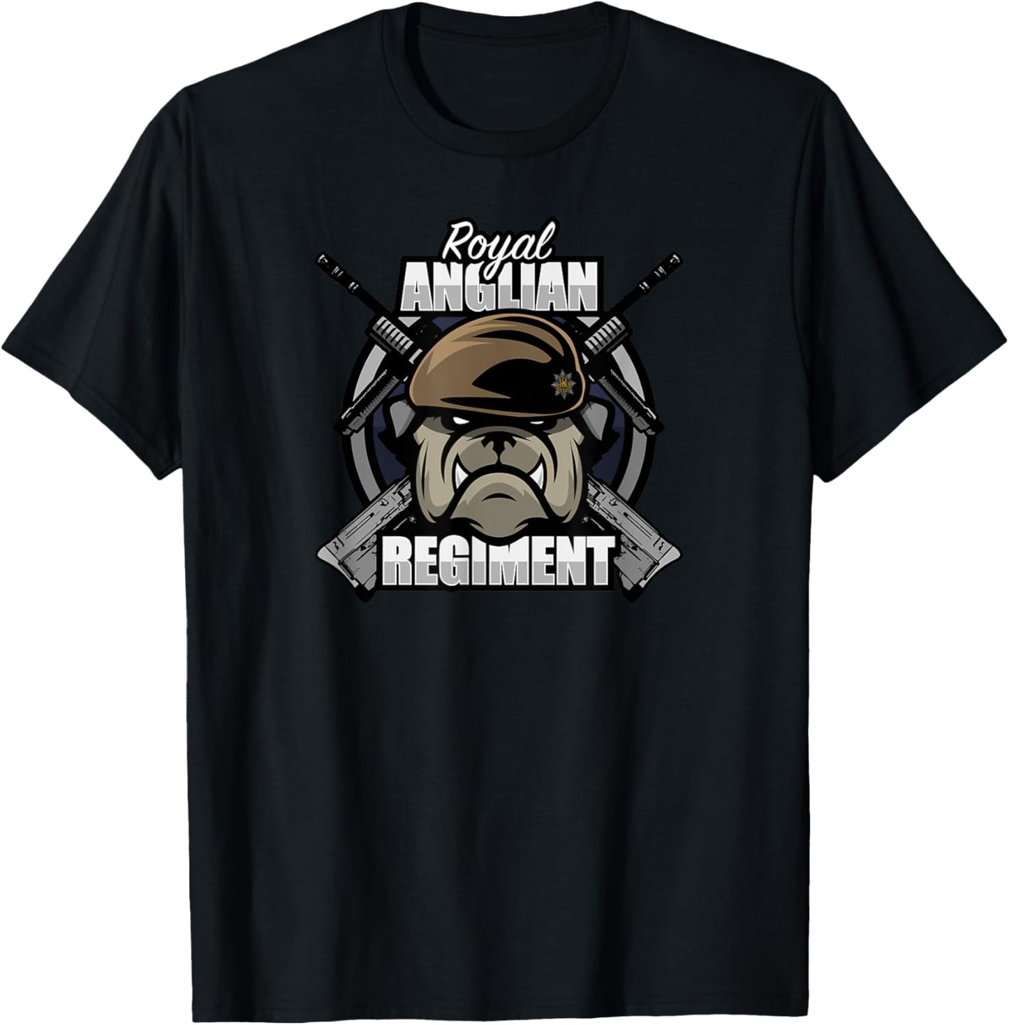 Royal Anglian Regiment T-Shirt - T-Shirt | Black