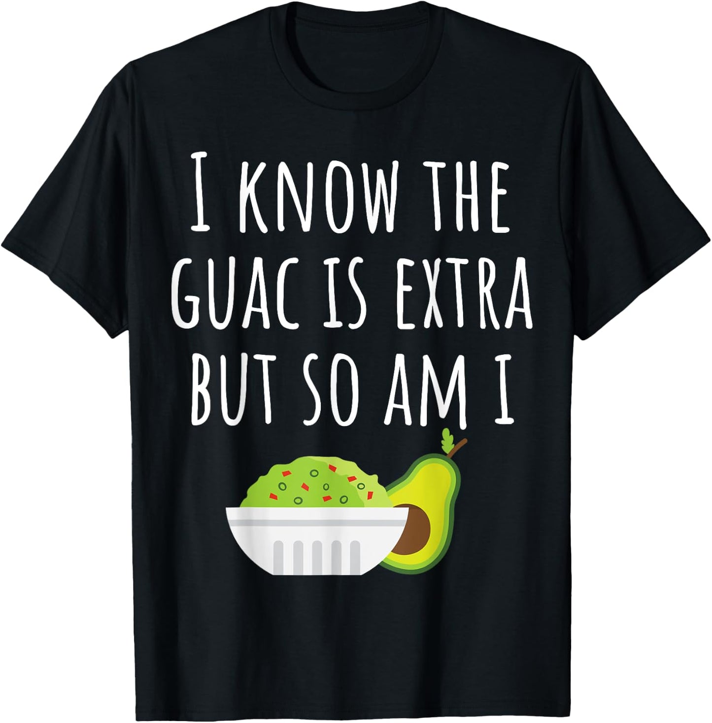 Guacamole Avocado Dip Funny Mexican Cinco De Mayo 2020 T-Shirt - T-Shirt | Black