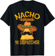 Nacho Average 911 Dispatcher Mexican Messenger Cinco De Mayo T-Shirt - T-Shirt | Black