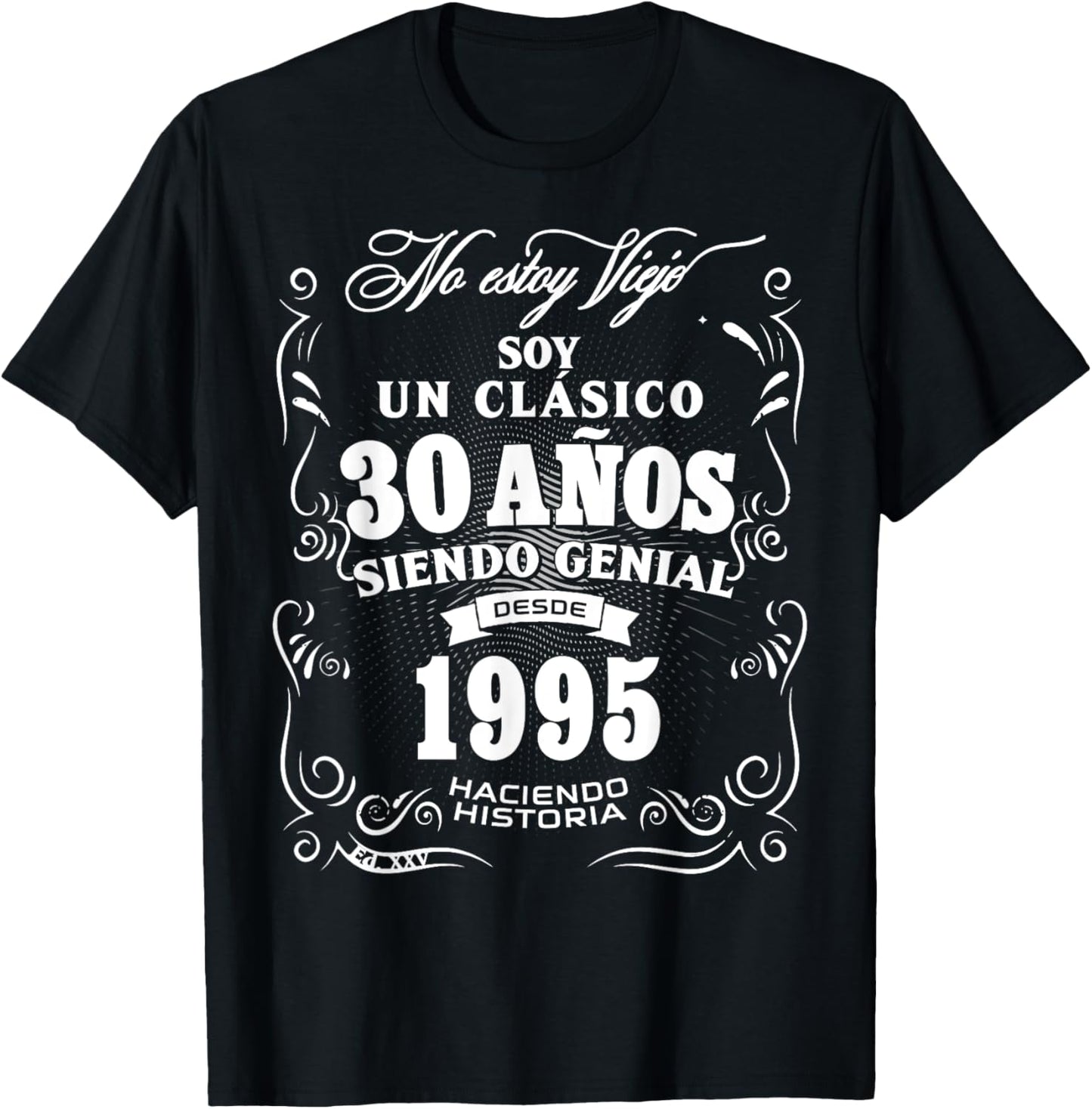 30th Birthday gift in Spanish Regalo cumpleanos 30 T-Shirt - T-Shirt | Black