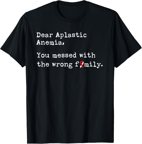 Dear Aplastic Anemia, You Messed with the Wrong Family