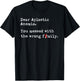 Dear Aplastic Anemia, You Messed with the Wrong Family T-Shirt - T-Shirt | Black