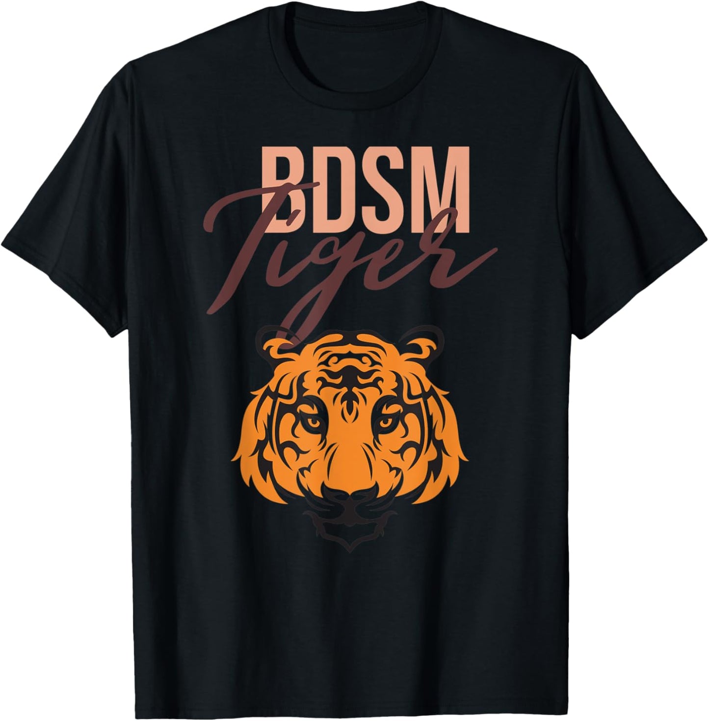 BDSM Instructor Tiger / Master Bondage gift T-Shirt - T-Shirt | Black