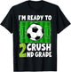 Back to School First Day of 2nd Grade Soccer Boys Kids T-Shirt - T-Shirt | Black