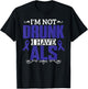 I'm Not Drunk i have ALS, ALS Awareness T Shirt Gift T-Shirt - T-Shirt | Black