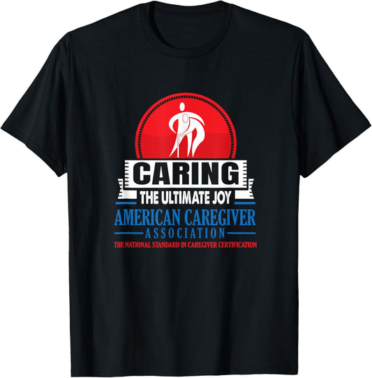 Caring-The Ultimate Joy (Official ACA Apparel) T-Shirt - T-Shirt | Black