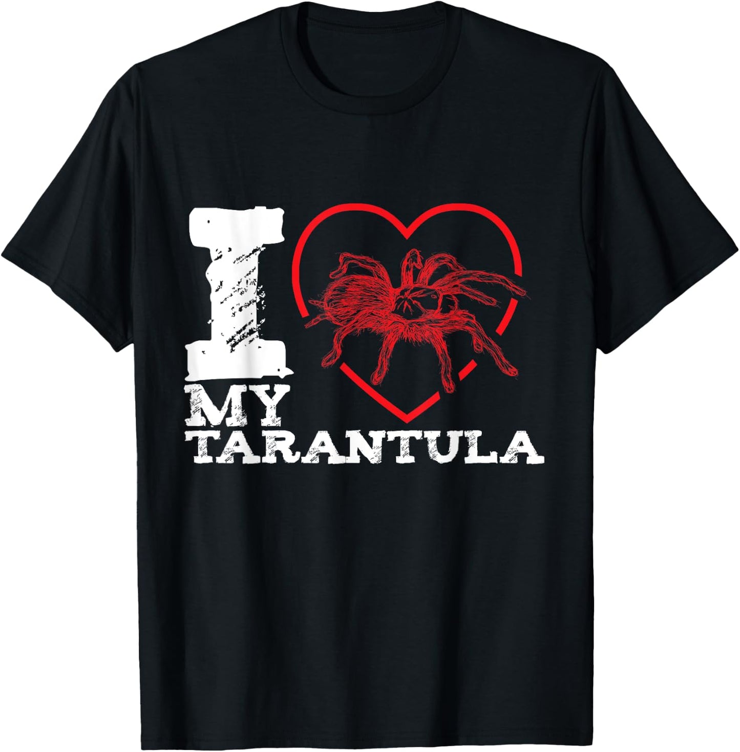 I Love My Tarantula T-Shirt - T-Shirt | Black