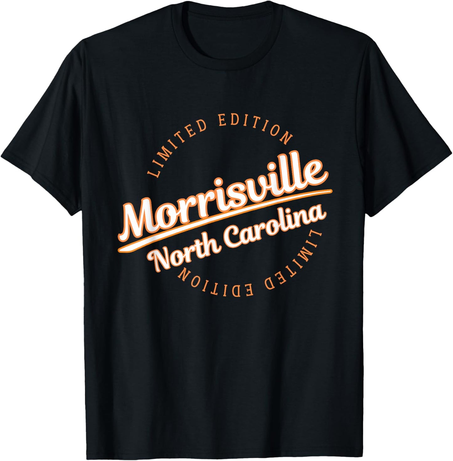 Retro Athletic Morrisville NC Apparel T-Shirt - T-Shirt | Black