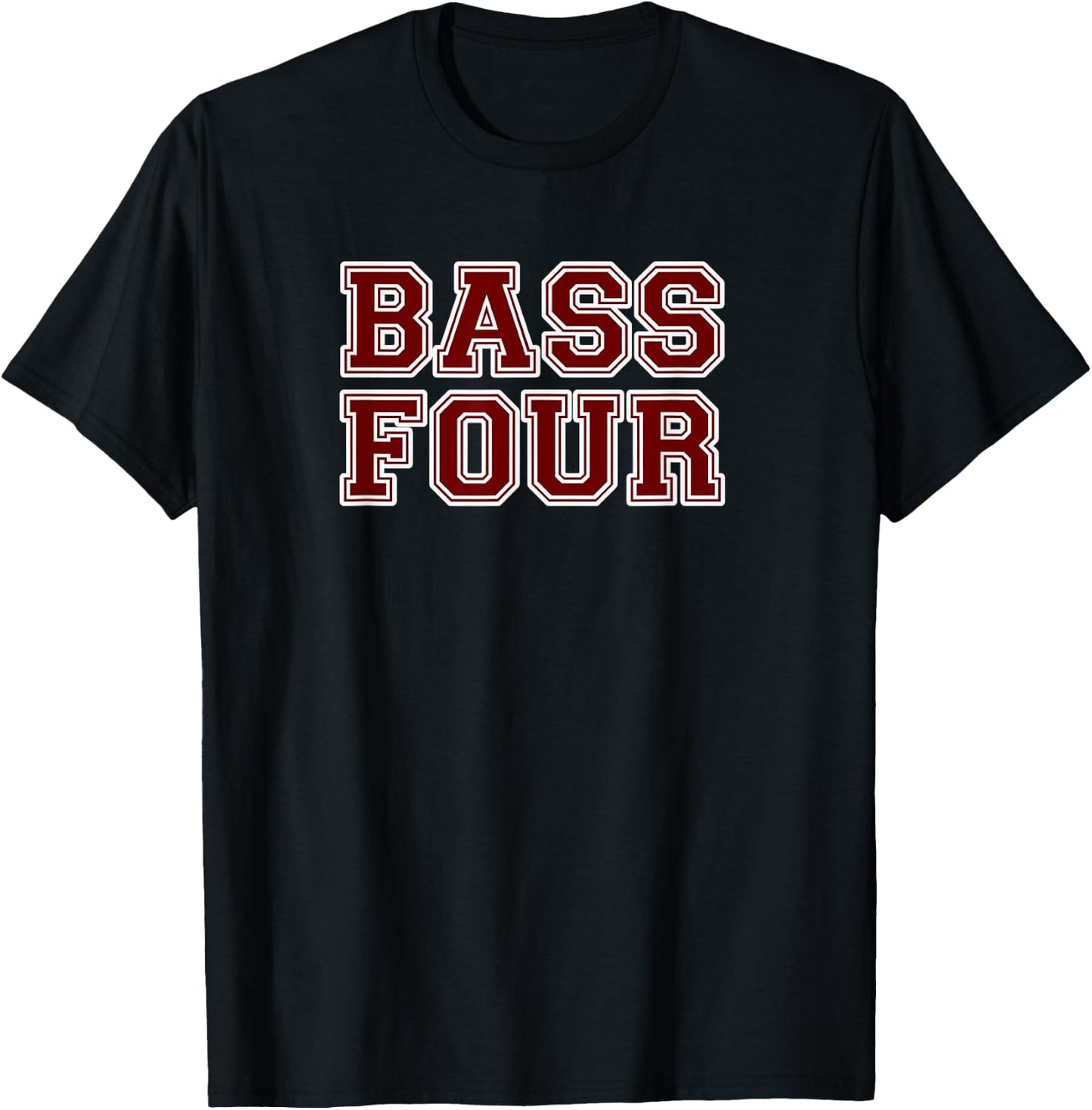 Drumline Bass Four - Bass Drum 4 Band Camp BFND Drum Line T-Shirt - T-Shirt | Black