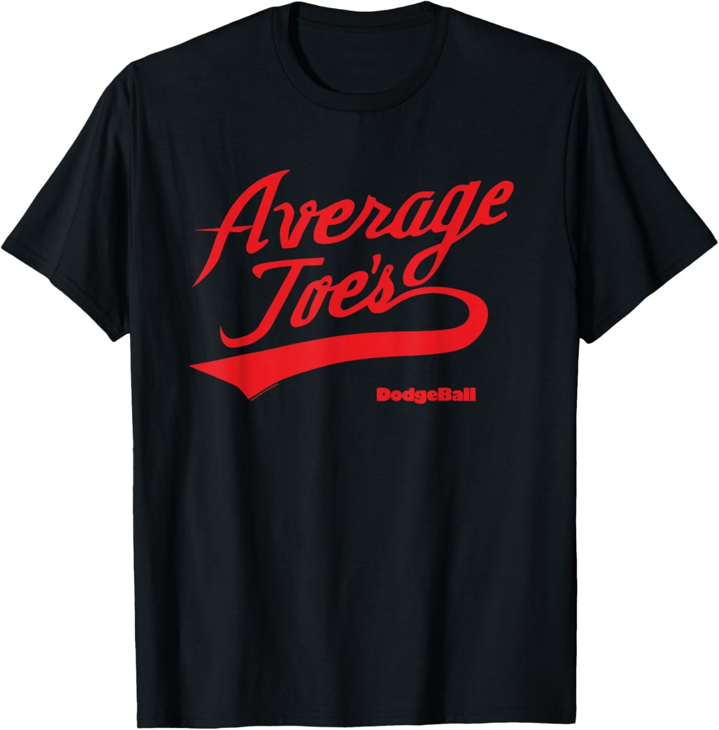 Dodgeball Movie 2004 Official Average Joe’s Gym Logo T-Shirt - T-Shirt | Black