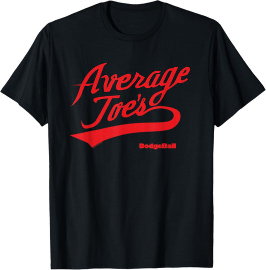 Dodgeball Movie 2004 Official Average Joe’s Gym Logo T-Shirt - T-Shirt | Black