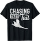 Pheasant Bird Hunter Chasing That Tail T-Shirt - T-Shirt | Black