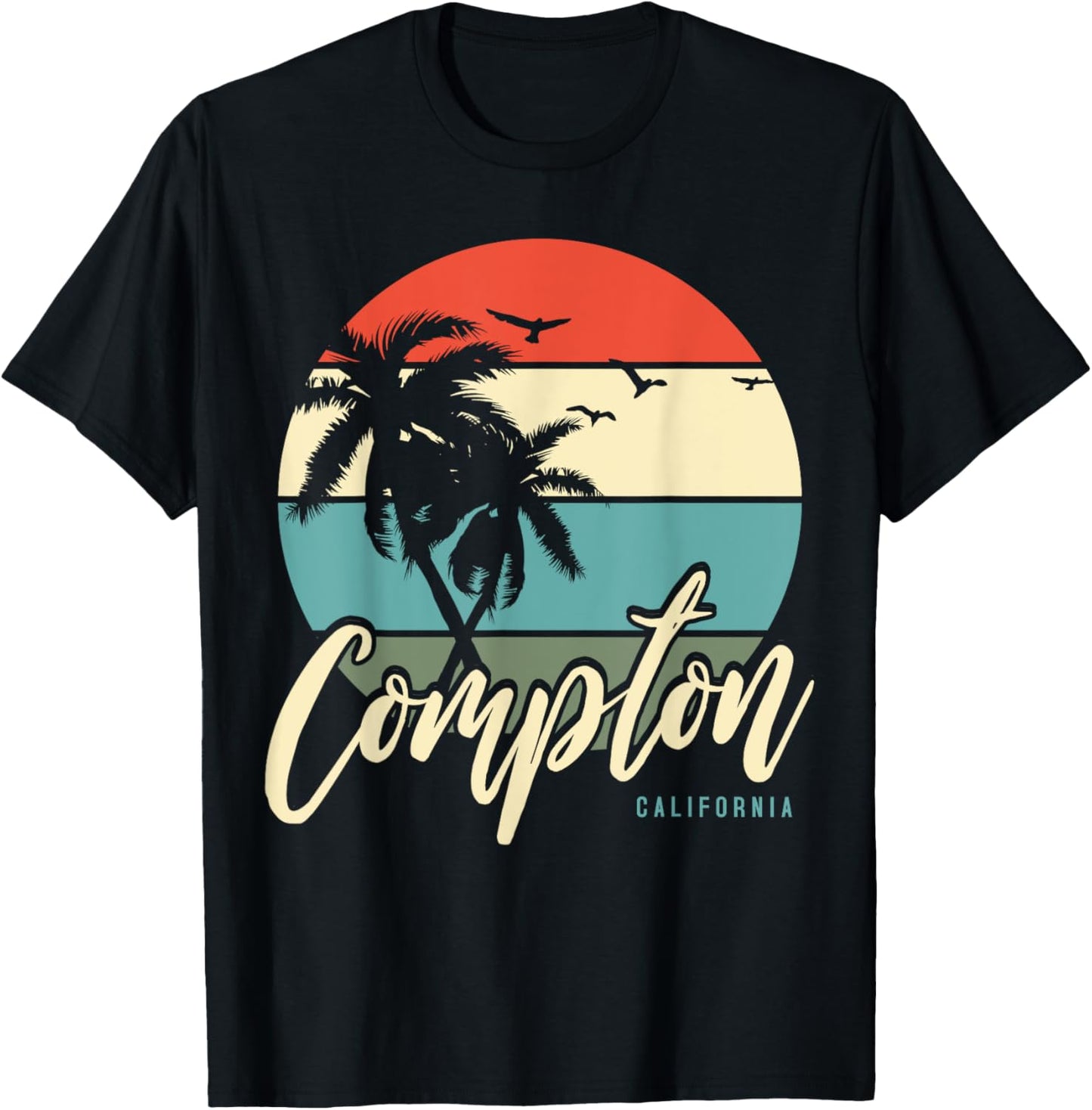 Compton California T-Shirt - T-Shirt | Black