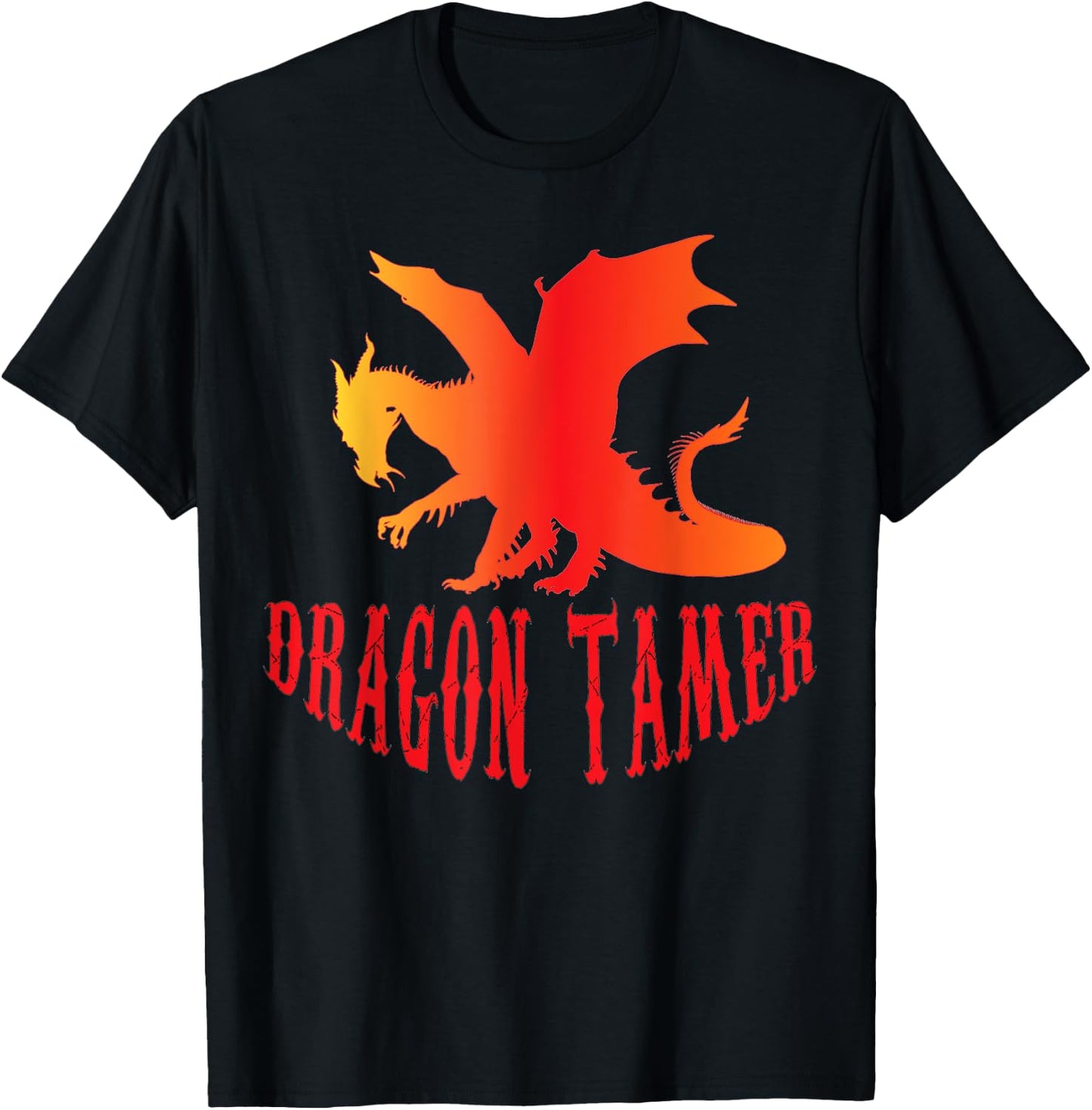 Awesome Dragon Tamer T-Shirt - T-Shirt | Black
