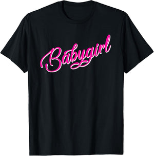 Babygirl T Shirt: BDSM Little Baby Girl My Daddy Gift T-Shirt - T-Shirt | Black