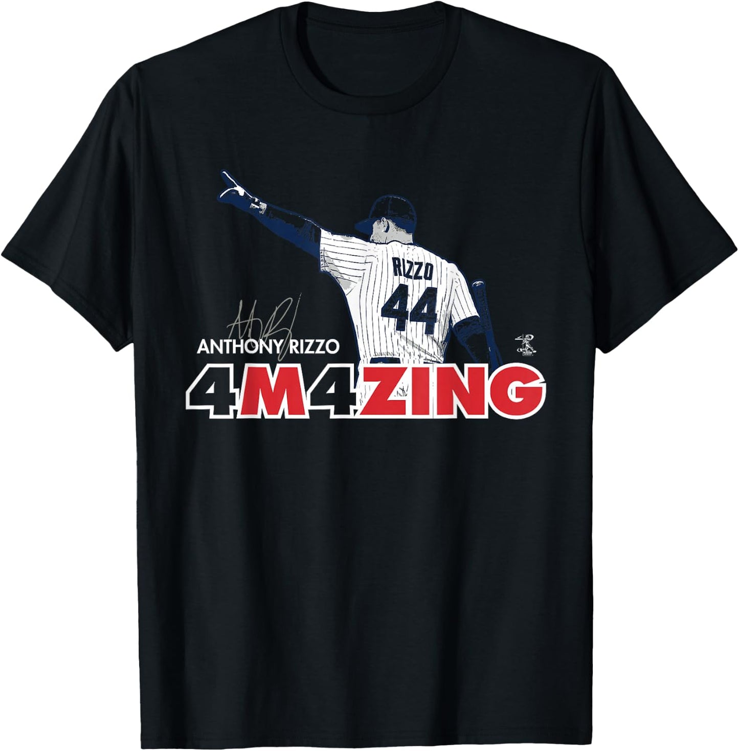 Anthony Rizzo 4M4Zing - Amazing - Apparel T-Shirt - T-Shirt | Black