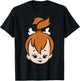 The Flintstones Pebbles Big Face T-Shirt - T-Shirt | Black