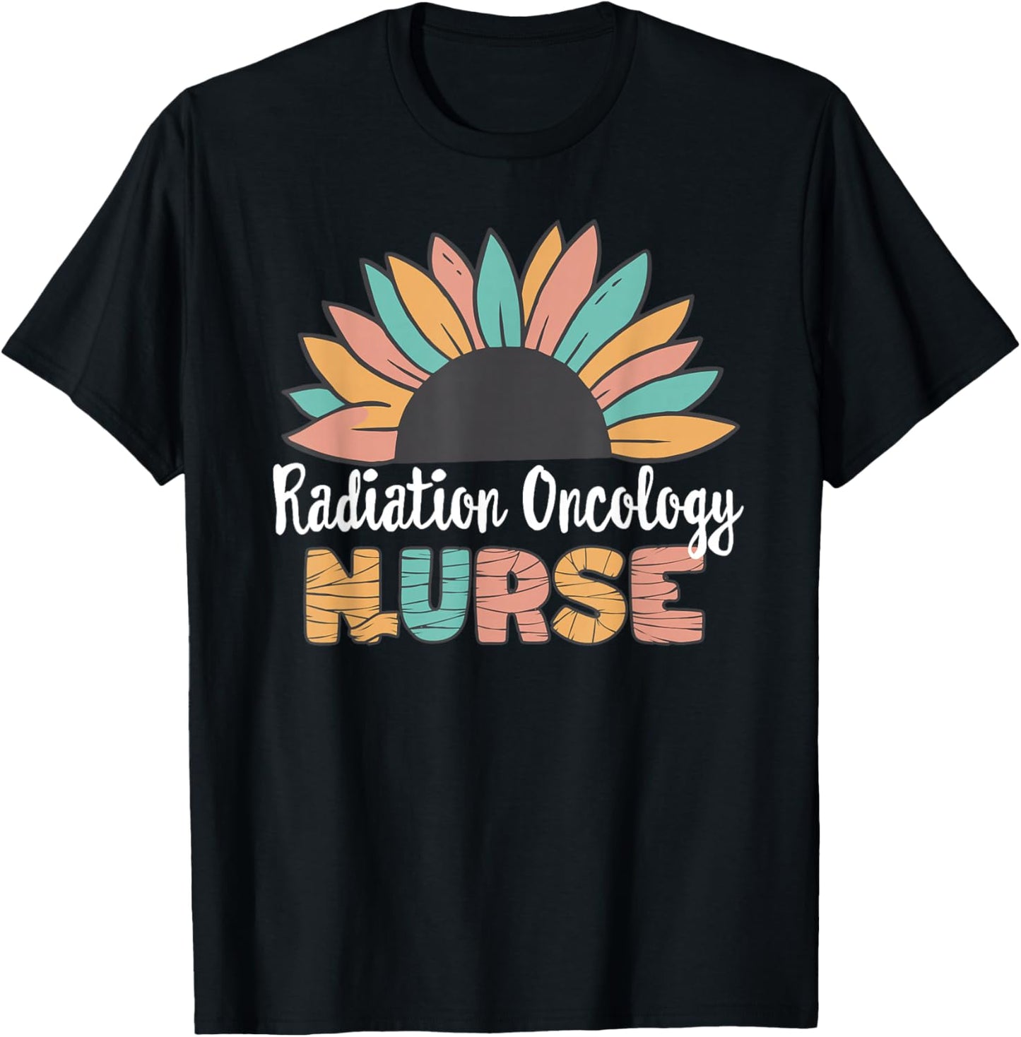 Radiation Oncology Nurse, Matching Treatment Nurse Week T-Shirt - T-Shirt | Black
