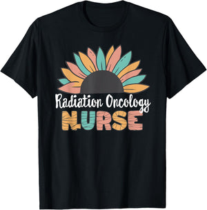 Radiation Oncology Nurse, Matching Treatment Nurse Week T-Shirt - T-Shirt | Black