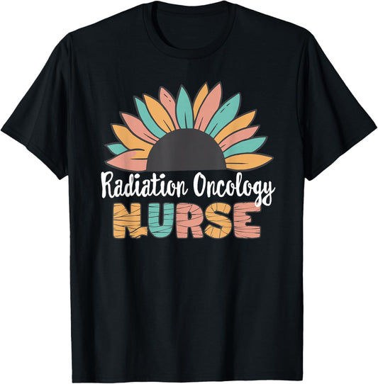 Radiation Oncology Nurse, Matching Treatment Nurse Week T-Shirt - T-Shirt | Black