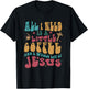 All-I-Need Is A-Little Bit Of Coffee & A Whole Lot Of Jesus T-Shirt - T-Shirt | Black