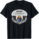 Air Force Pararescue Insignia PJ Military Veteran Patriotic T-Shirt - T-Shirt | Black