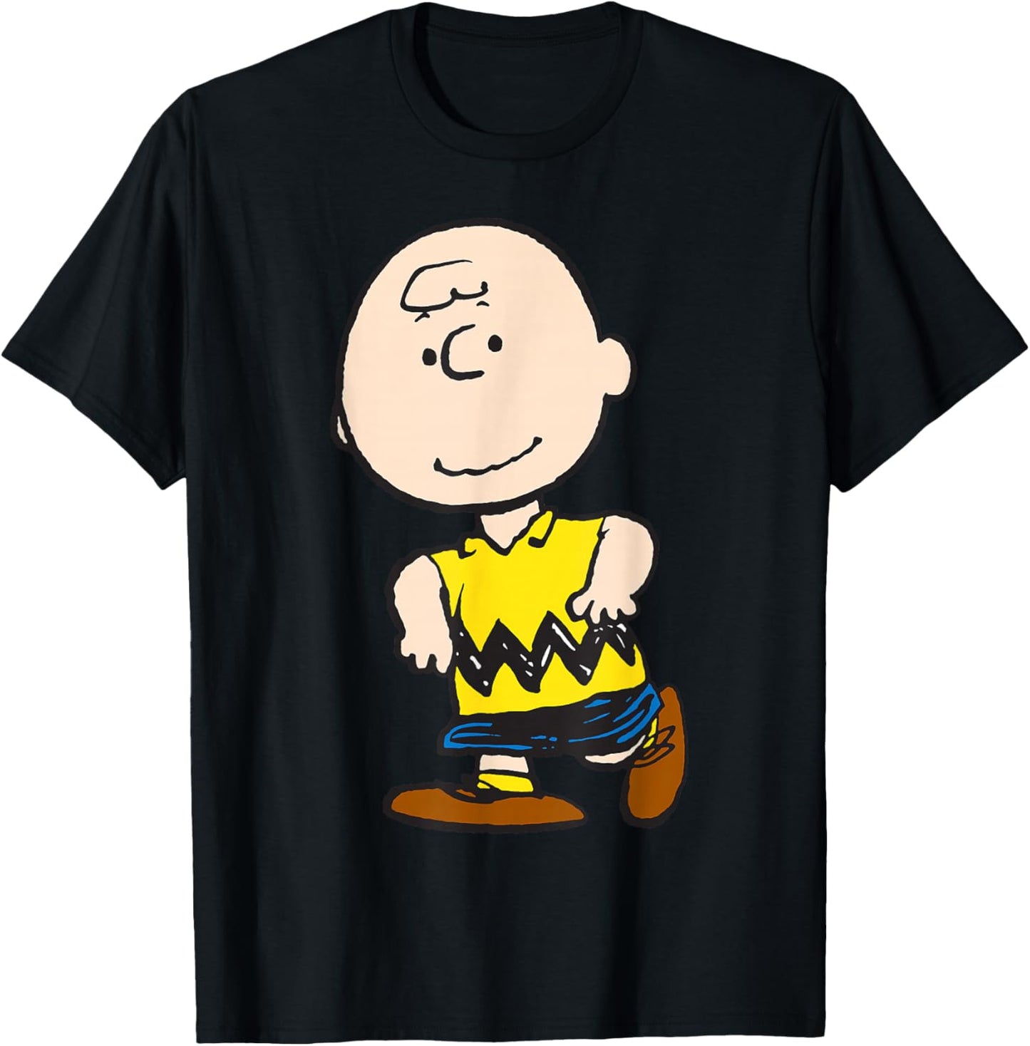 Peanuts Charlie Brown T-Shirt - T-Shirt | Black