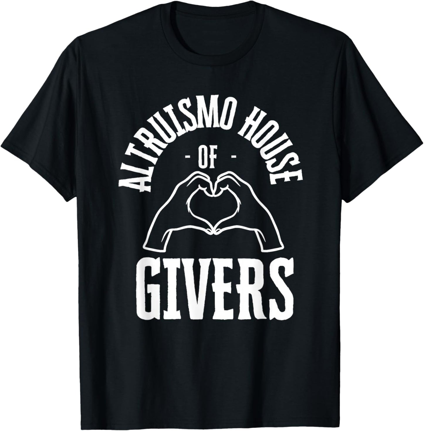 ALTRUISMO House of Givers, RCA Givers School Spirit, Black T-Shirt - T-Shirt | Black