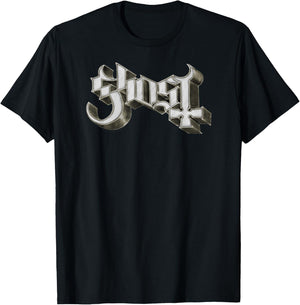 Ghost – Phantomime Logo Brown T-Shirt - T-Shirt | Black
