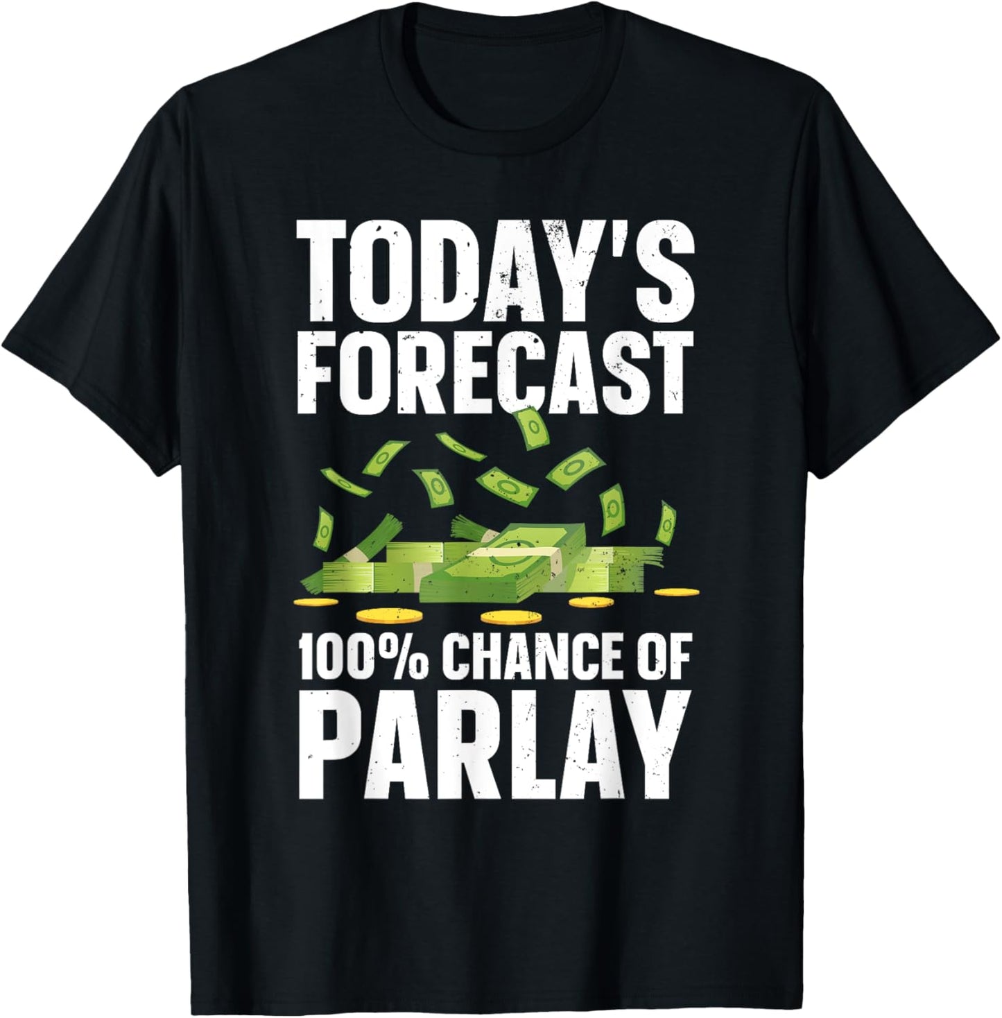 Parlay Sports Betting Design Women Sports Gambler T-Shirt - T-Shirt | Black