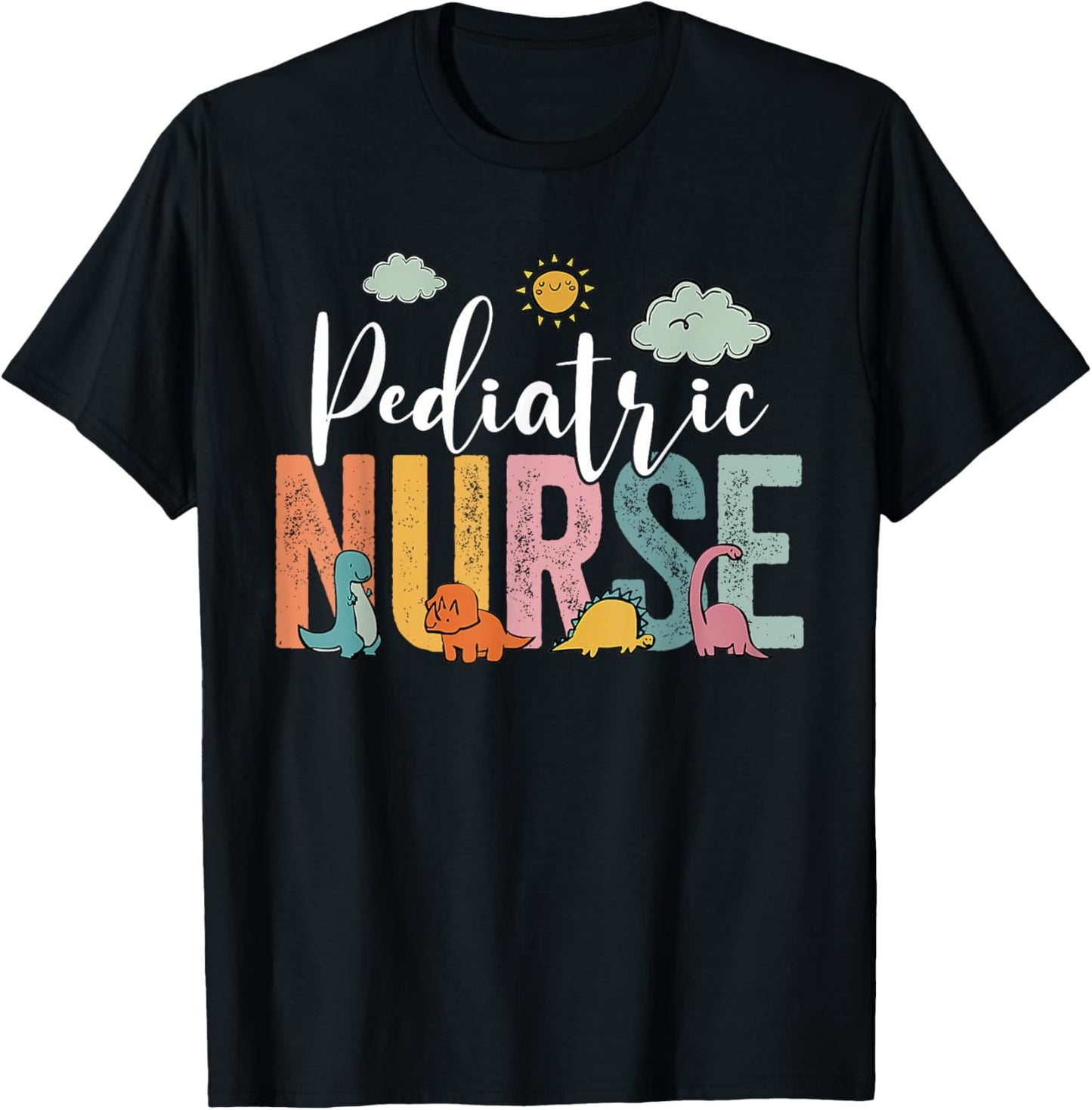Pediatric Nurse PEDS Nursing School NICU Nurse RN Grad T-Shirt - T-Shirt | Black