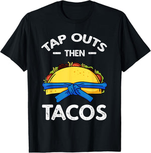 Jiu Jitsu Martial Arts Taco Jujutsu Cinco De Mayo Ju-Jitsu T-Shirt - T-Shirt | Black