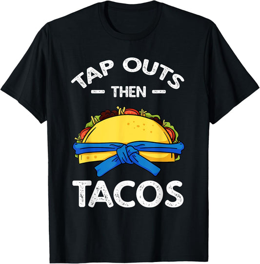 Jiu Jitsu Martial Arts Taco Jujutsu Cinco De Mayo Ju-Jitsu T-Shirt - T-Shirt | Black