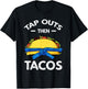 Jiu Jitsu Martial Arts Taco Jujutsu Cinco De Mayo Ju-Jitsu T-Shirt - T-Shirt | Black