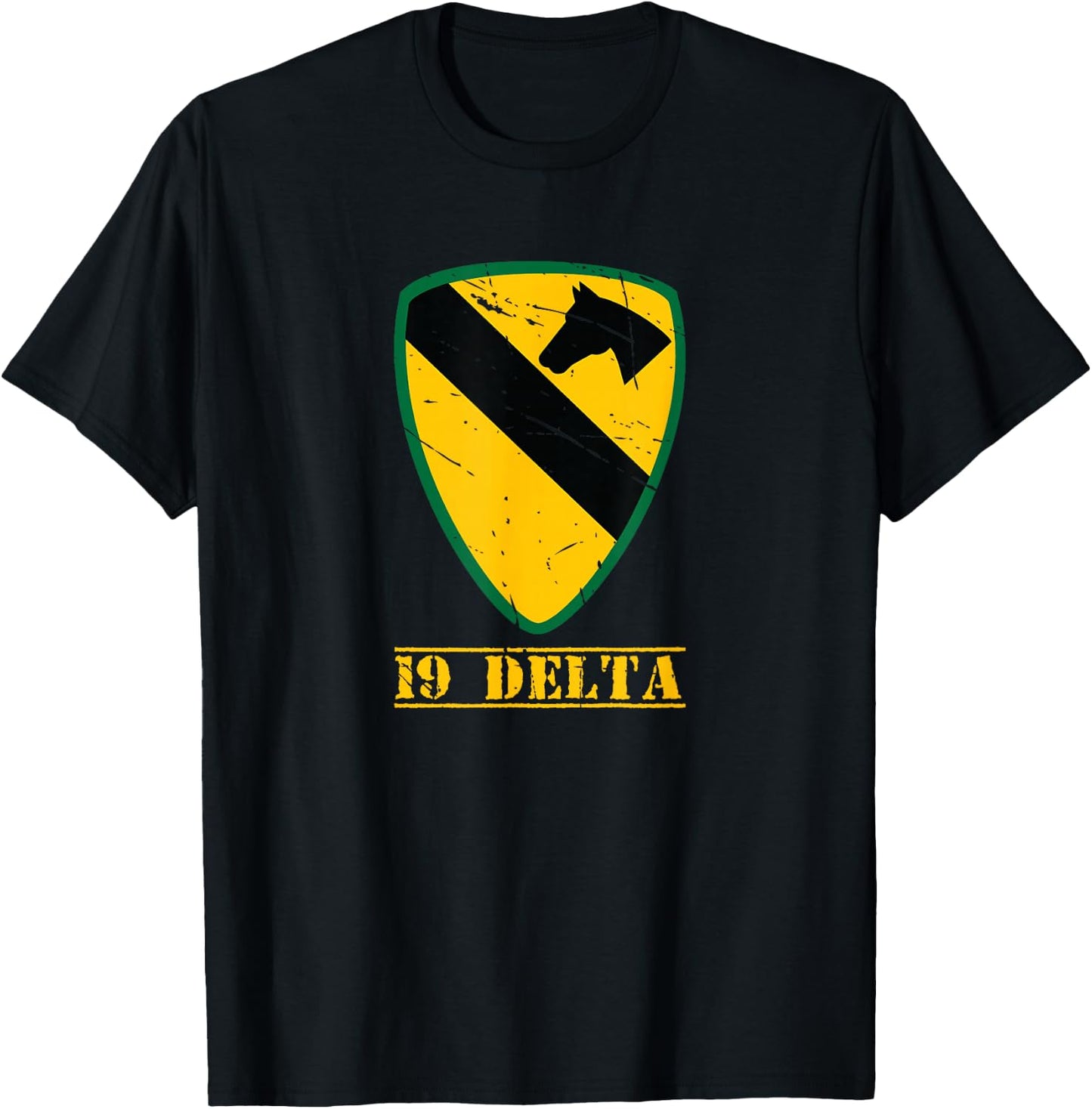 1st Cavalry Division Shirt America's First Team T-Shirt - T-Shirt | Black