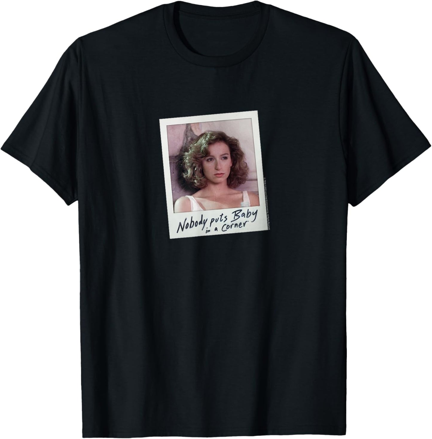 Dirty Dancing Baby in a Corner Photo T-Shirt - T-Shirt | Black