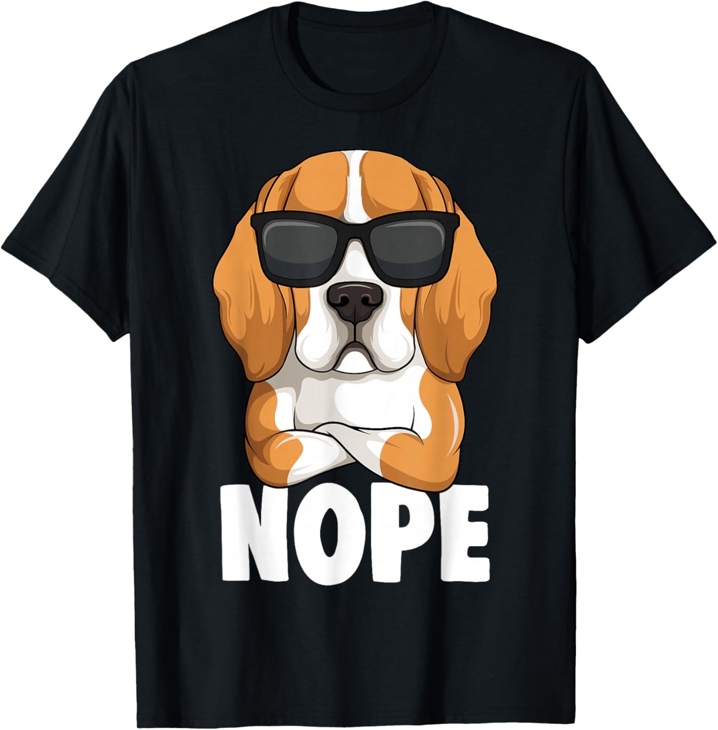 Beagle Hund Kinder Jungen Frauen T-Shirt - T-Shirt | Black