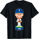 Freddie Freeman Los Angeles Baseball Bobblehead MLBPA T-Shirt - T-Shirt | Black