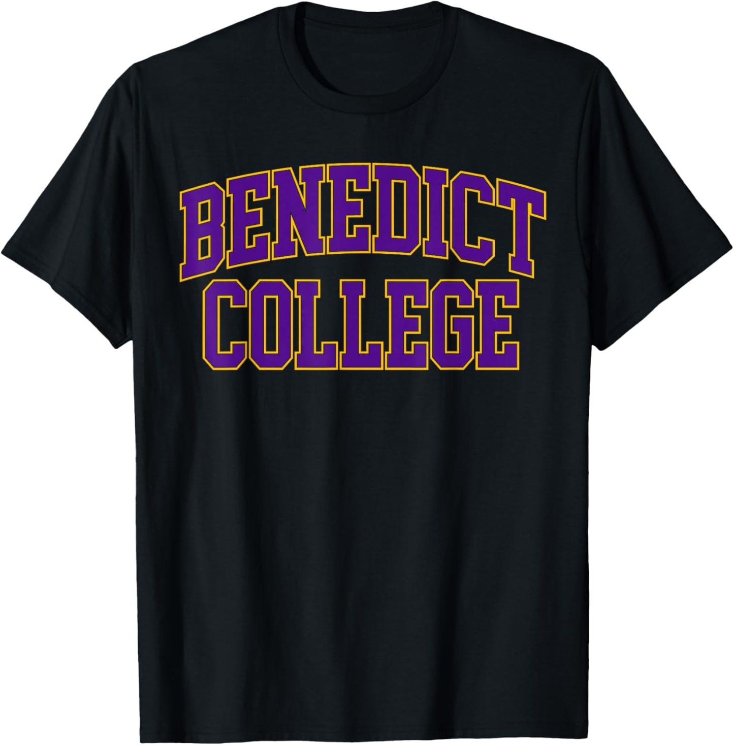 Benedict Vintage College Retro Men Women T-Shirt - T-Shirt | Black
