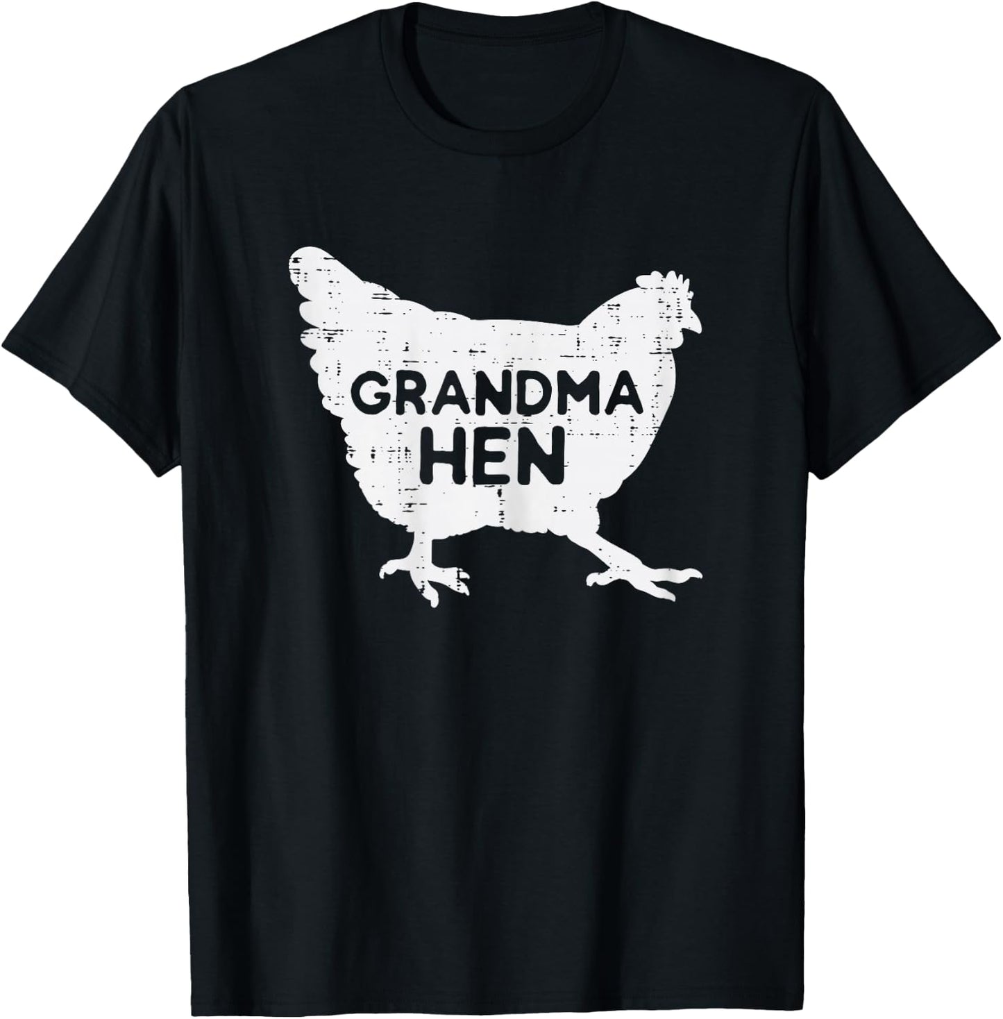 Grandma Hen Chicken Mothers Day Farm Farmer Nana Mimi Women T-Shirt - T-Shirt | Black