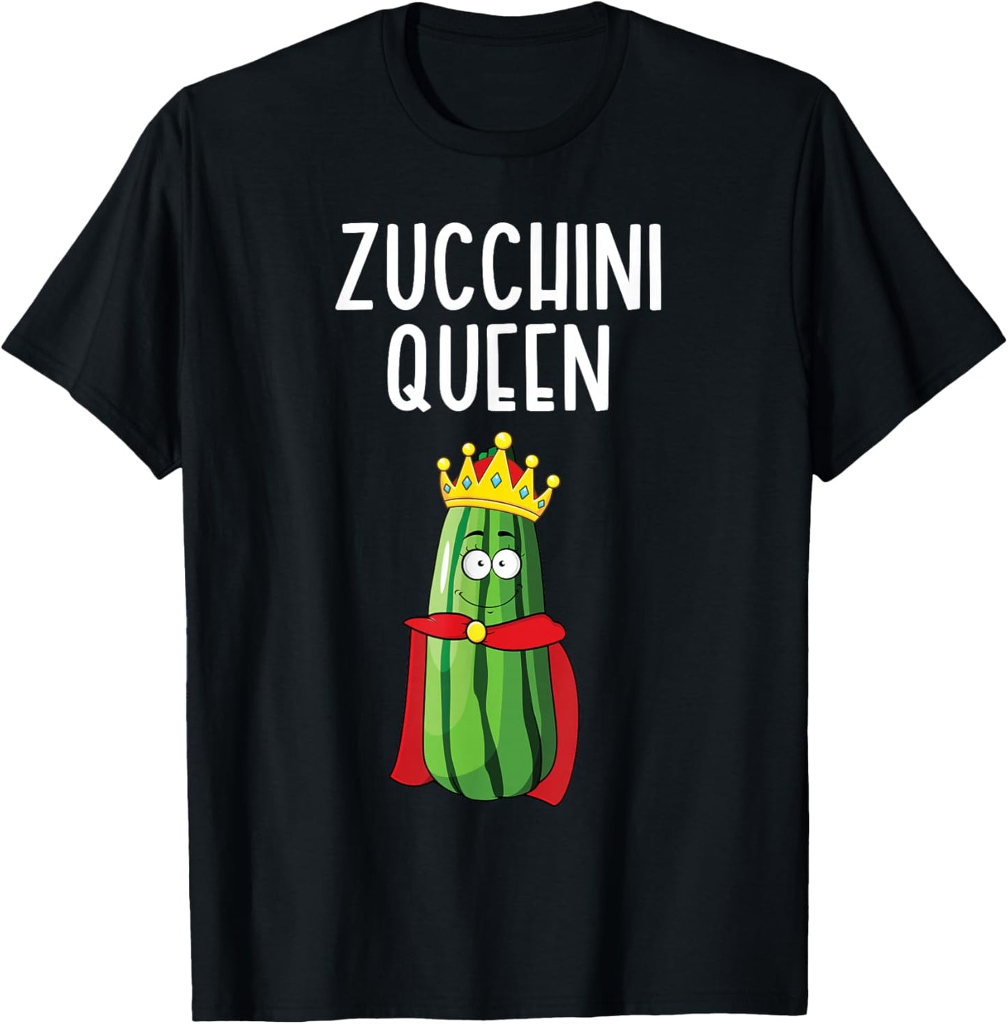 Zucchiniqueen T-Shirt - T-Shirt | Black