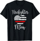 Firefighter Mom Son Firefighter Family Support Gift T-Shirt - T-Shirt | Black