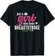 Just A Girl Who Loves Breaststroke - Breaststroke Swimmer T-Shirt - T-Shirt | Black