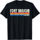 Vintage 70s 80s Style Fort Ransom ND T-Shirt - T-Shirt | Black