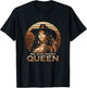 Melanin Rodeo Queen Bronc Riding African American T-Shirt - T-Shirt | Black